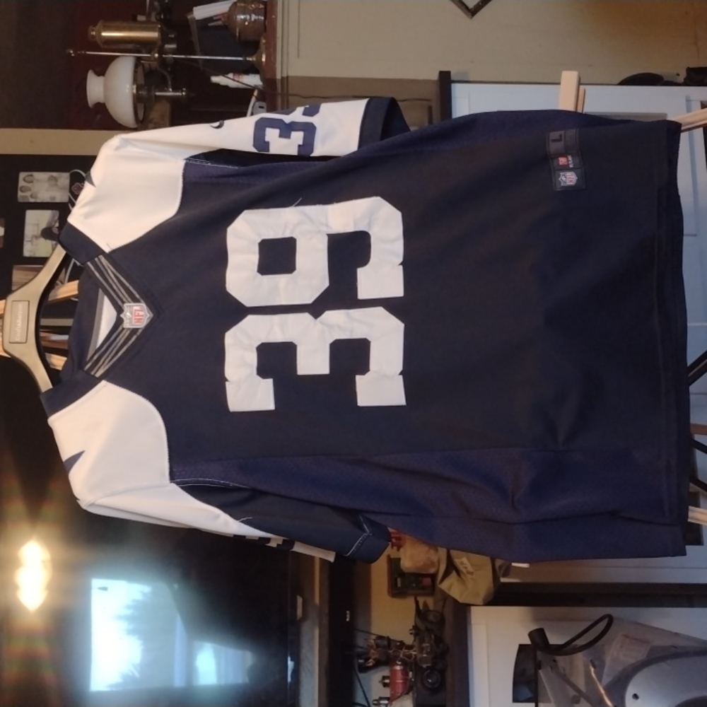 NFL Dallas Cowboys Brandon Carr Double Star Nike Jersey